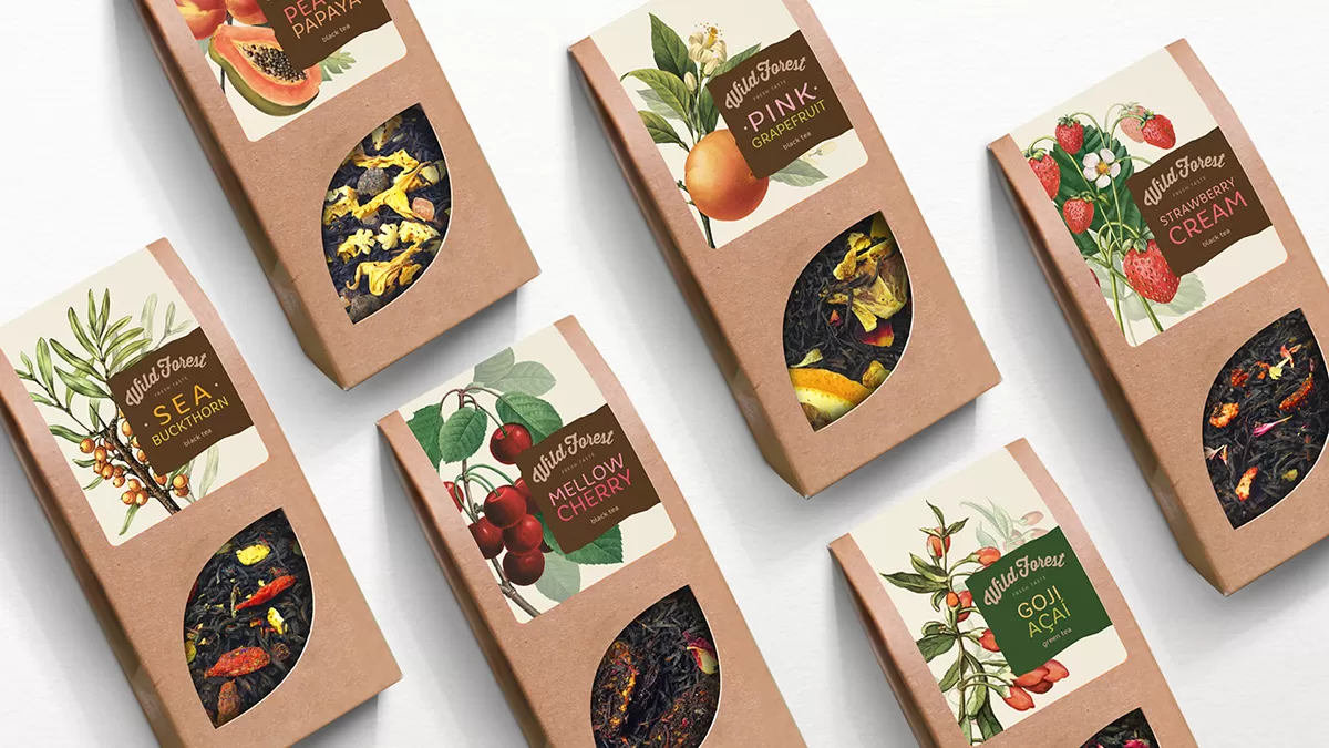 Упаковка для чая