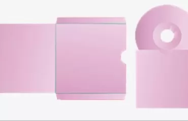 Конверт для CD/DVD дисков, 2 точки склейки